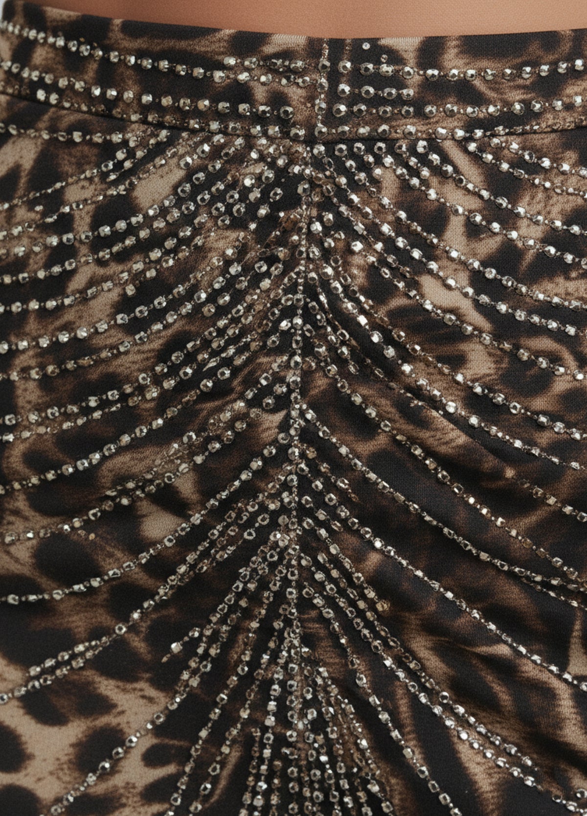 Wild Luxe Embellished Two-Piece Set
